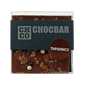 Шоколад молочный Тирамису CHCO, 60гр