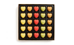 Шоколад PIERRE MARCOLINI, 25 HEARTS, сердца, 177 гр_1