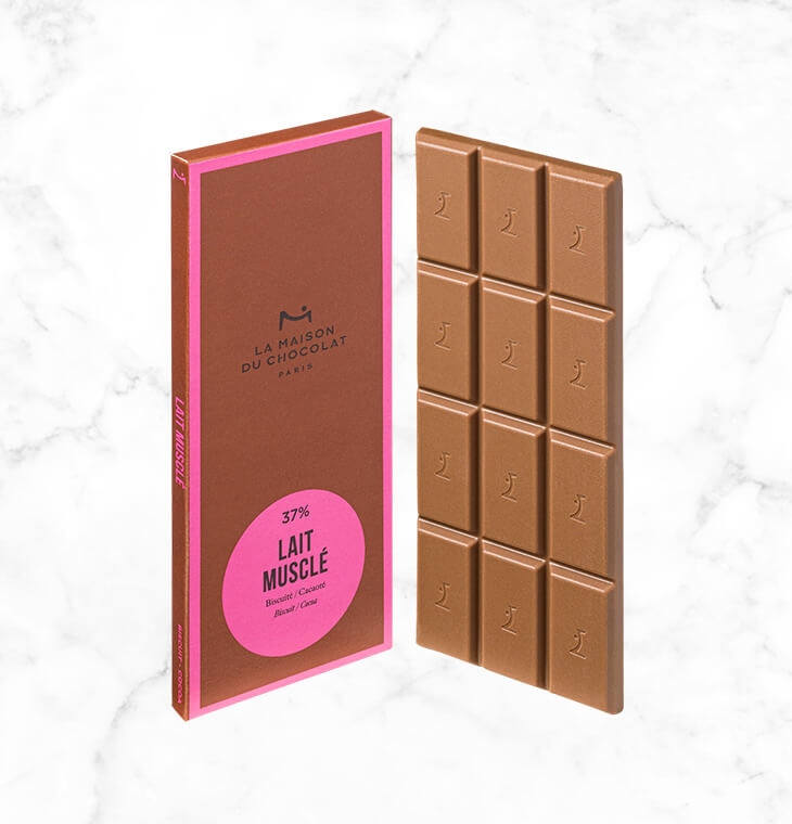 Шоколад Lait Muscle 37% LA MAISON, 75гр
