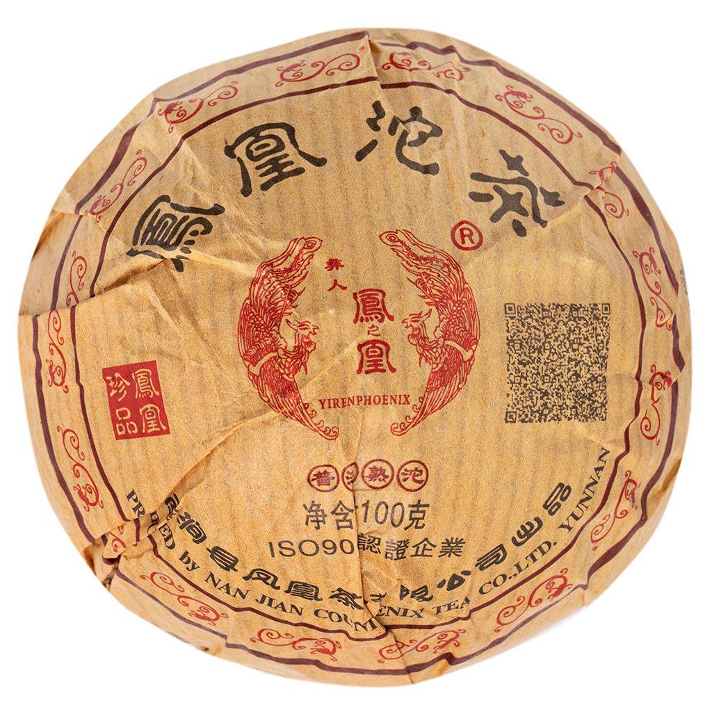 Шу Пуэр Гнездо Феникса, фабрика Лао Цанг, 2015г, 100гр.