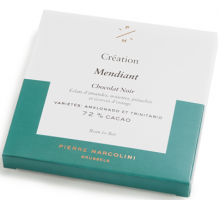 Шоколад плиточный, темный Mendiant tablet PIERRE MARCOLINI, 70гр