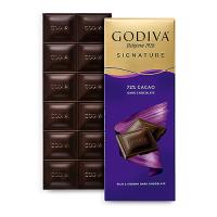 Шоколад темный Godiva Signature Tablet : Dark Chocolate 72% GODIVA, 90 гр_1