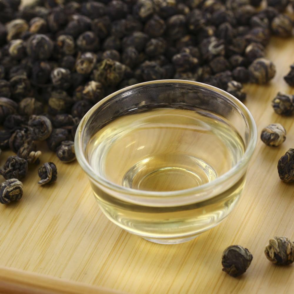 Зеленый чай Хуа Лун Чжу (Жасминовая Жемчужина Дракона), 1 категории