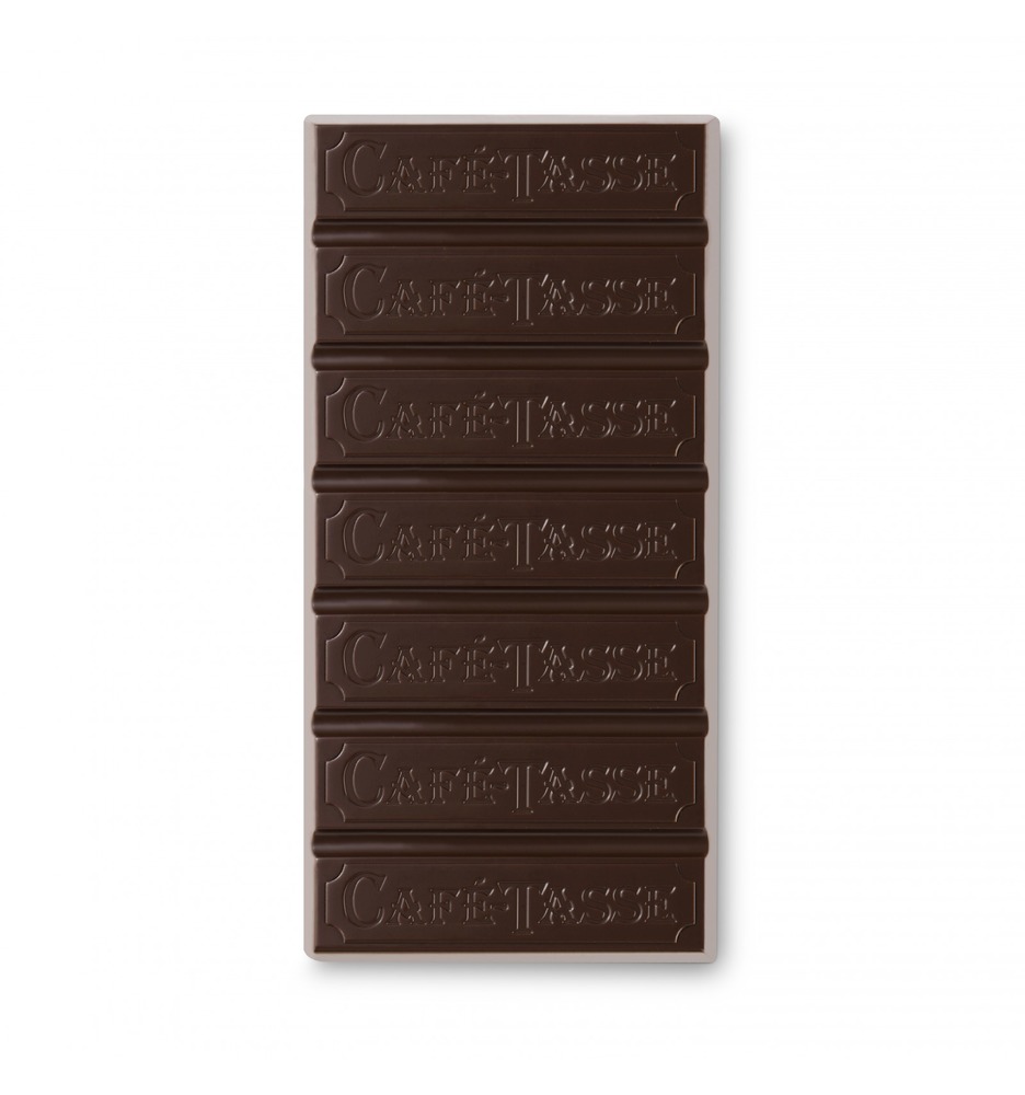 Шоколад темный (апельсин) Dark chocolate family bar with orange CAFE-TASSE, 85г