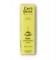 Шоколад темный (юдзу) Dark chocolate bar with Almond praline & Yuzu CAFE-TASSE, 45г