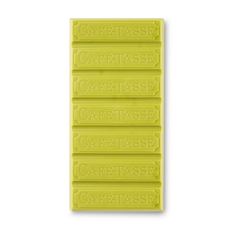 Шоколад белый (японская матча) White chocolate family bar with Japanese Matcha Tea CAFE-TASSE, 85г