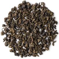 Зеленый чай Ганпаудер молочный