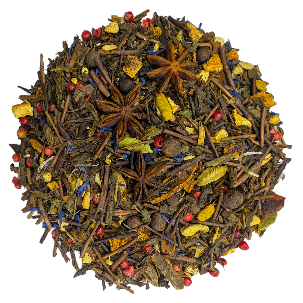 Зеленый чай японский Ходзича Масала