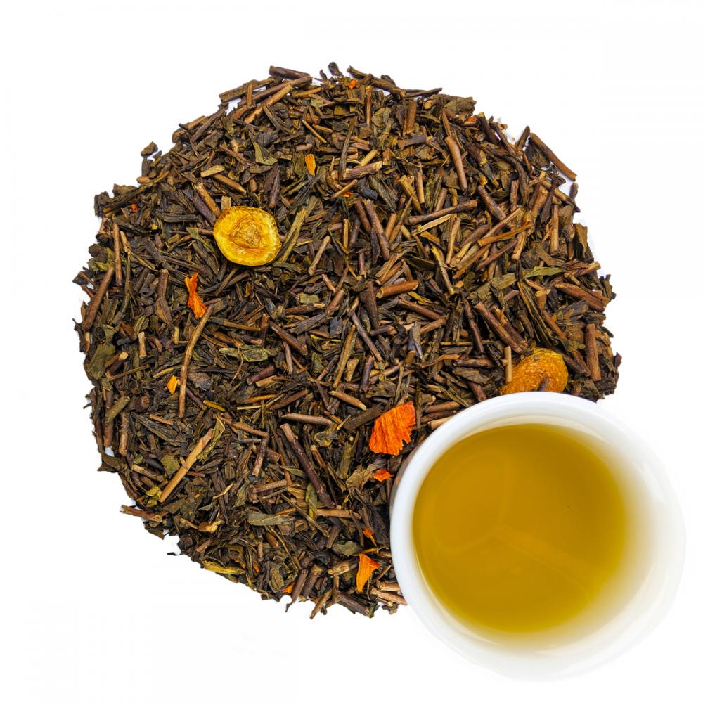 Зеленый чай японский Ходзича Юдзу