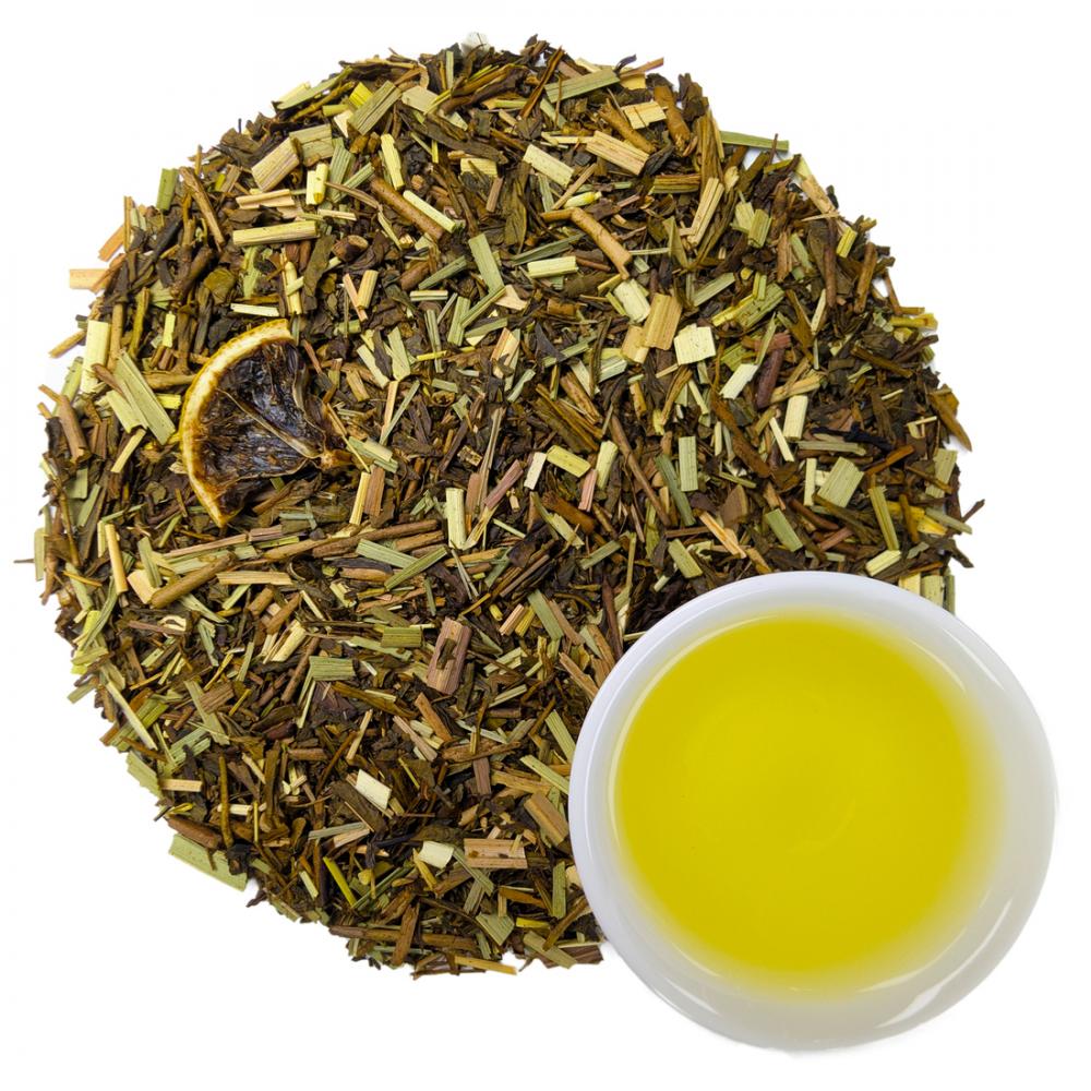 Зеленый чай японский Ходзича лимонная