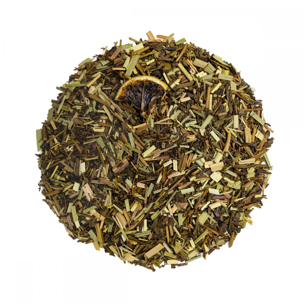 Зеленый чай японский Ходзича лимонная