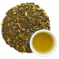 Зеленый чай японский Ходзича Айва с персиком