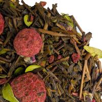 Зеленый чай японский Ходзича Малина_1