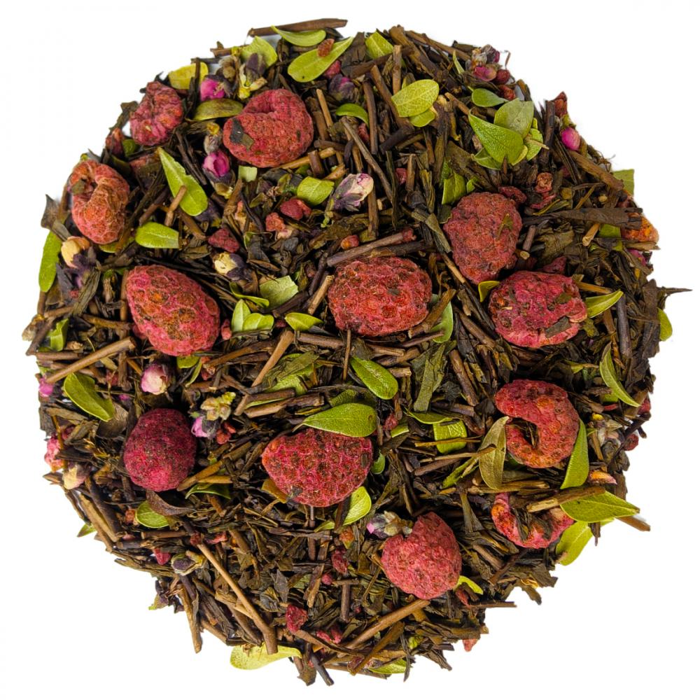 Зеленый чай японский Ходзича Малина