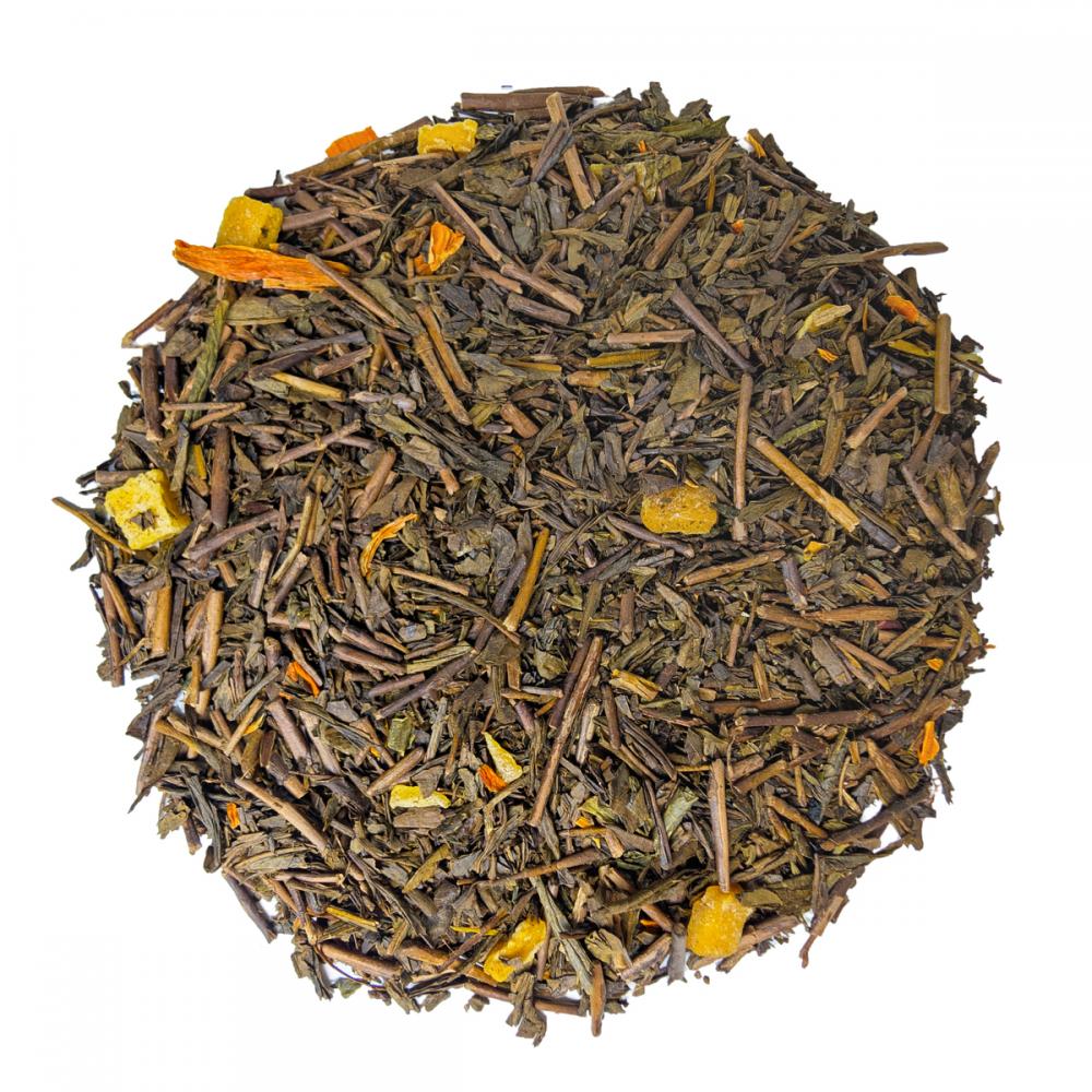 Зеленый чай японский Ходзича Манго