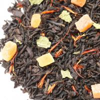 Черный чай с персиком_5