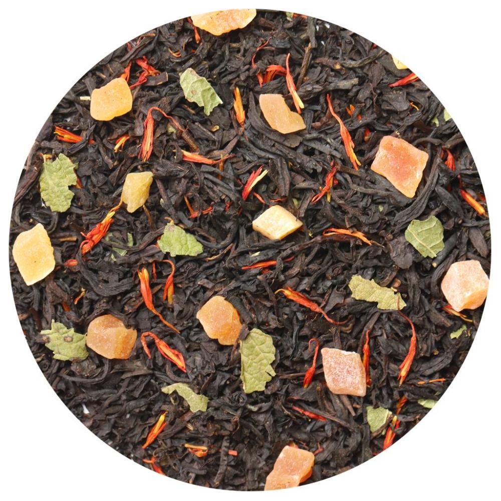 Черный чай с персиком