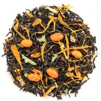 Черный чай с облепихой