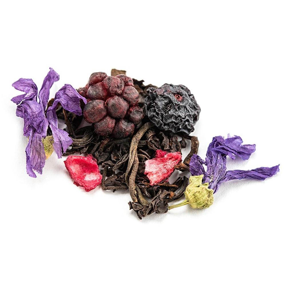 Черный чай Голубика-Ежевика