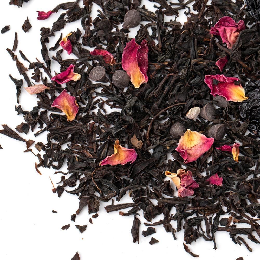 Черный чай Вишня в шоколаде