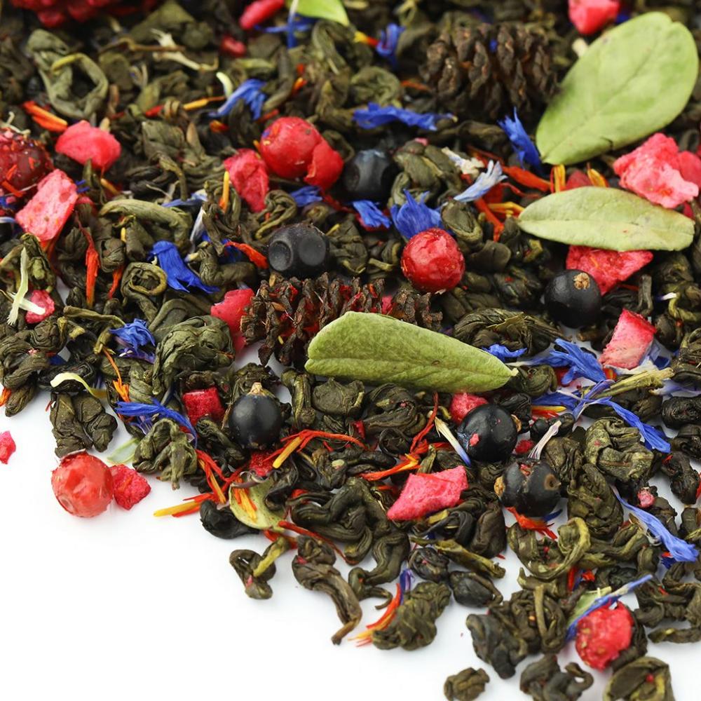 Зеленый чай Таежный Сбор зеленый Премиум (на Ганпаудере)