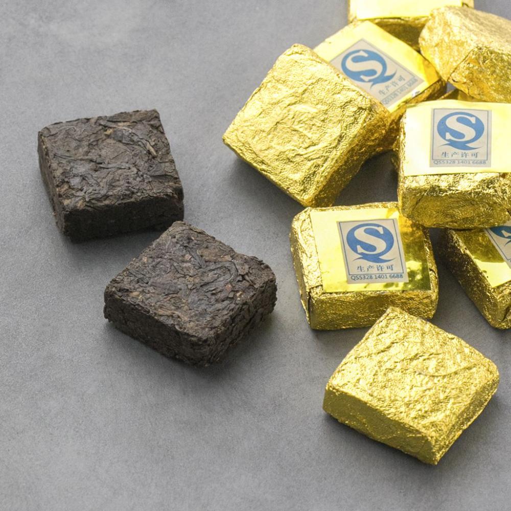 Шу Пуэр Золотой квадратик