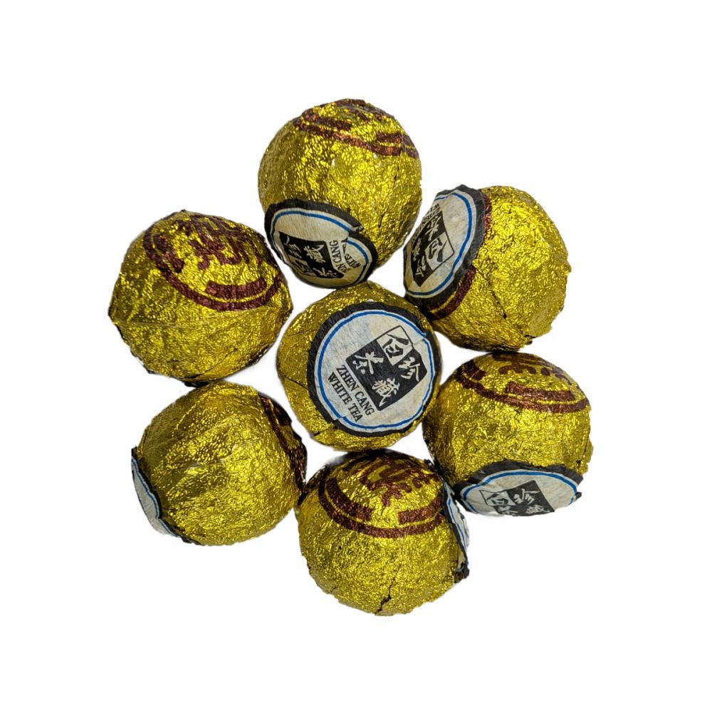 Белый прессованный чай Шоу Мэй многолетний, 5г