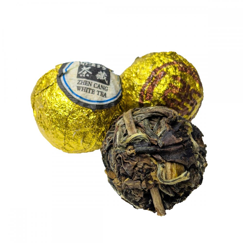 Белый прессованный чай Шоу Мэй многолетний, 5г