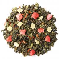Зеленый чай Земляника со сливками