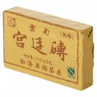 Шу пуэр плитка Дворцовый, 92-100г_7