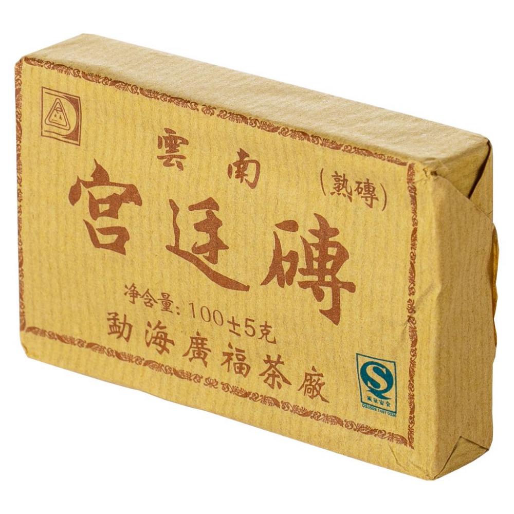 Шу пуэр плитка Дворцовый, 92-100г