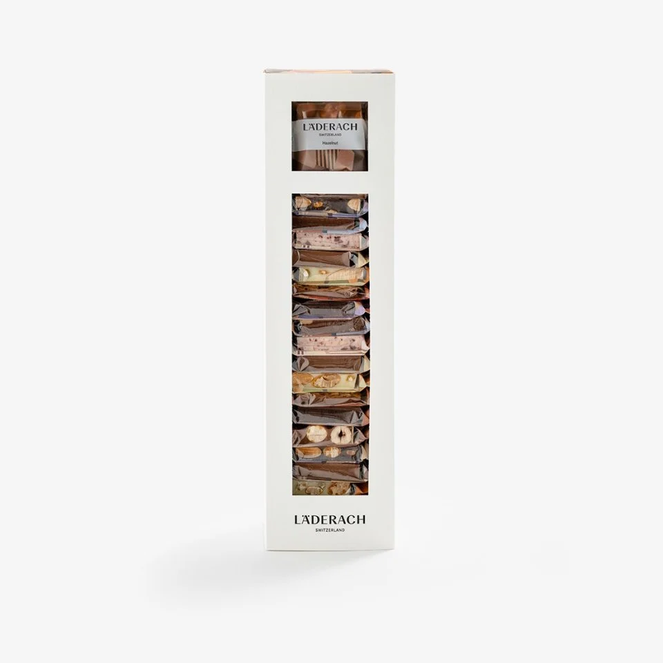 Шоколад mini в коробке 24шт, LADERACH, 320г