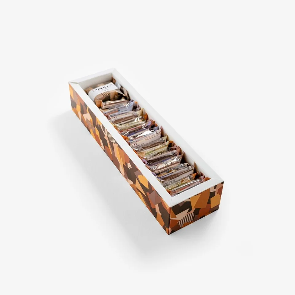 Шоколад mini в коробке 24шт, LADERACH, 320г