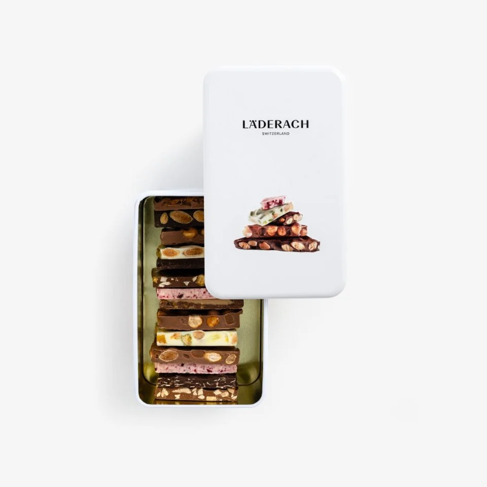 Шоколад mini в жестяной банке 15шт, LADERACH, 420г_4