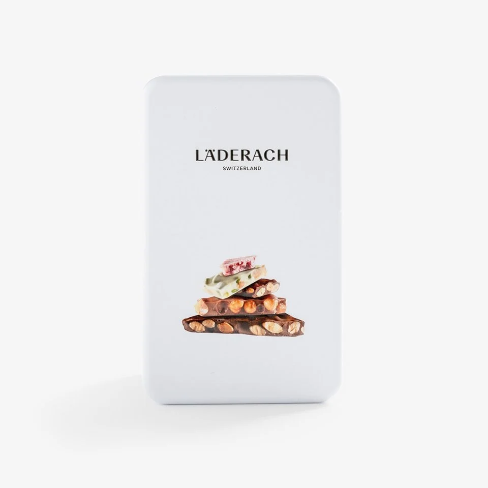 Шоколад mini в жестяной банке 15шт, LADERACH, 420г