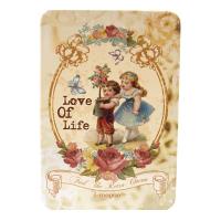 Банка для хранения чая подарочная Love of Life, 95х65х28 мм