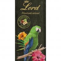 Шоколад молочный лесной орех LORD, 100г