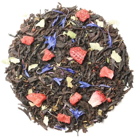 Чай черный Земляника со сливками