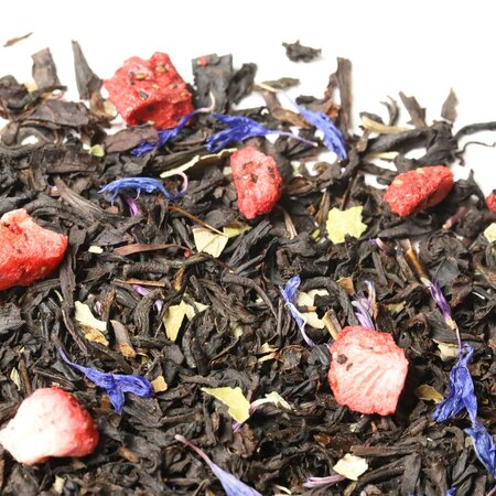 Чай черный Земляника со сливками