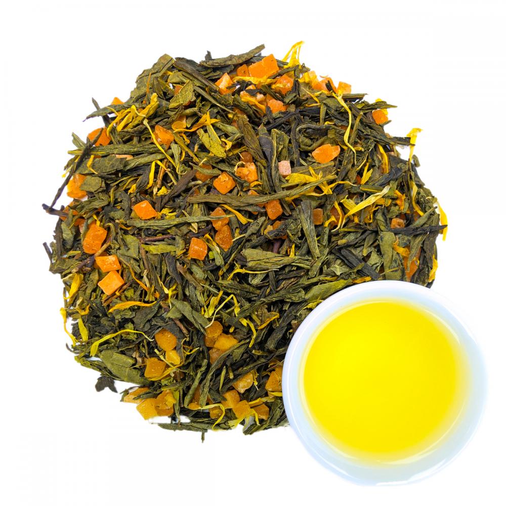 Чай зеленый Солнечный персик